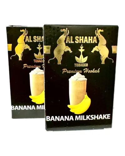 Тютюн Al Shaha Banana milkshake (Банановий мілкшейк) 50 гр.