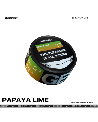 Тютюн GEDONIST 27 Papaya Lime, 100гр