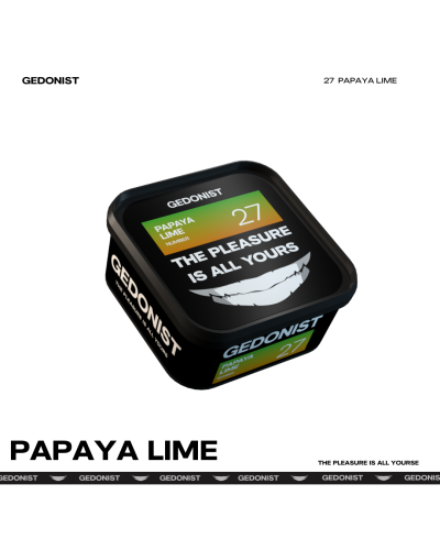 Табак GEDONIST 27 Papaya Lime, 200гр