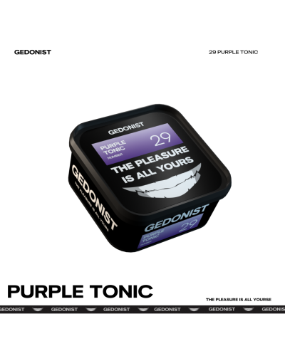 Тютюн GEDONIST 29 Purple Tonic, 200гр