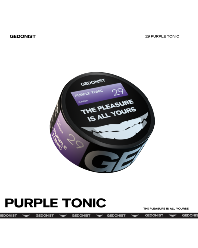 Тютюн GEDONIST 29 Purple Tonic, 100гр