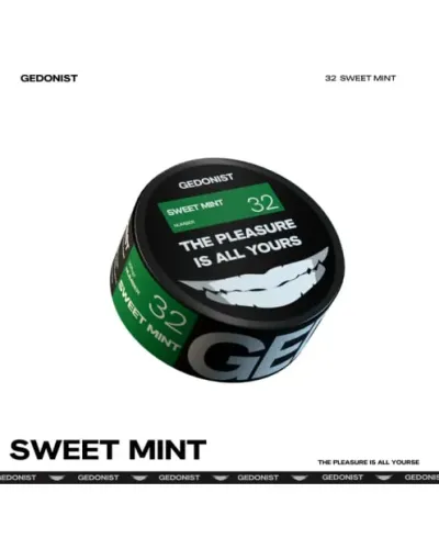 Тютюн GEDONIST 32 Sweet mint , 100гр