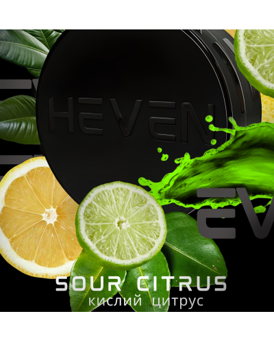 Табак Heven heavy Sour Citrus (Кислый цитрус), 100гр