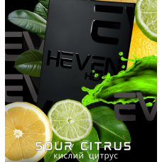 Табак Heven heavy Sour Citrus (Кислый цитрус), 50гр