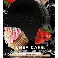 Тютюн Heven heavy  Chef cake (Полуничний кекс) 100гр