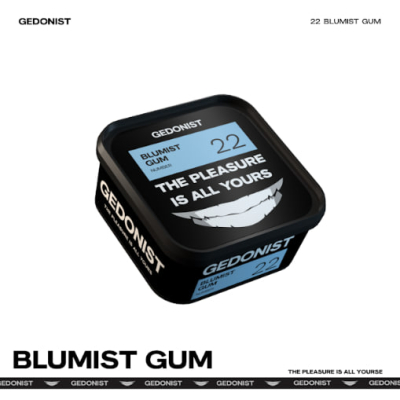 Тютюн GEDONIST 22 Blumist Gum, 200гр