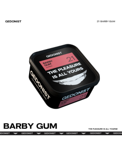Табак GEDONIST 21 Barby Gum, 200гр