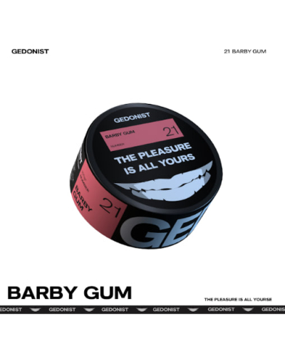 Табак GEDONIST 21 Barby Gum, 100гр
