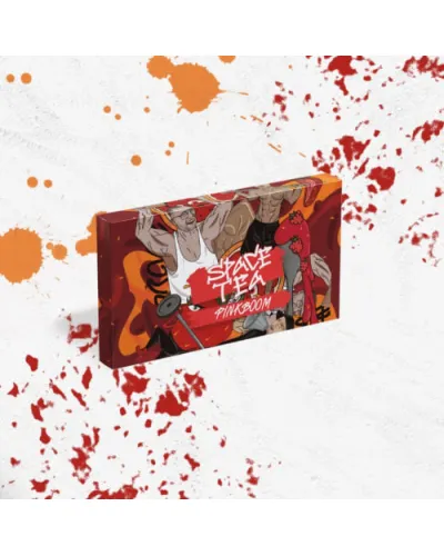 Чайна суміш Space Tea Pink Boom (Грейпфрут Полуниця Малина) 40 гр