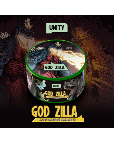 Табак Unity 2.0 Godzilla (Огуречный мохито) 100 гр