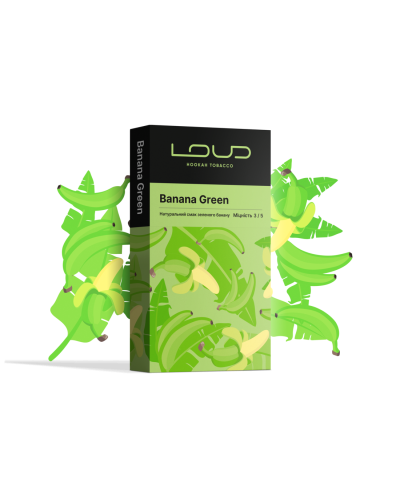 Тютюн LOUD Banana Green (Зелений банан) 200 г