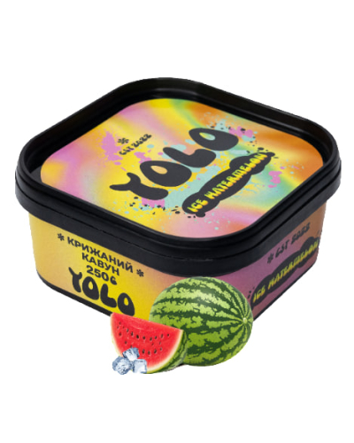 Табак Yolo Ice Watermelon (Арбуз, лед) 250g