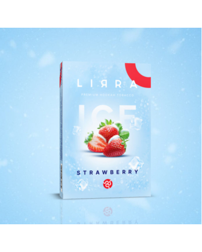 Тютюн LIRRA Ice Strawberry (Айс полуниця) 50 гр