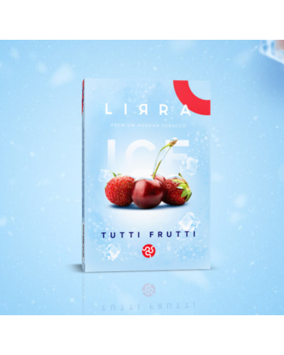 Тютюн LIRRA Ice Tutti Frutti (Айс полуниця, вишня) 50 гр