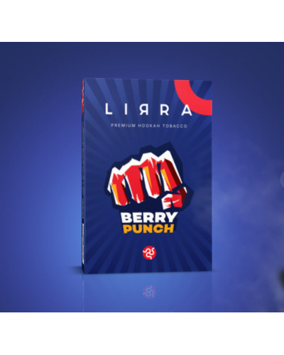 Тютюн LIRRA Berry Punch (Полуниця, малина, ожина, шовковиця) 50 гр