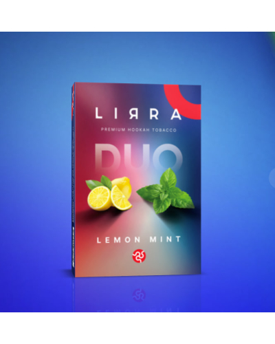 Тютюн LIRRA Lemon mint (Лимон м'ята) 50 гр