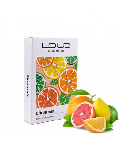 Тютюн LOUD Light Citrus mix (Цитрусовий мікс) 50 г