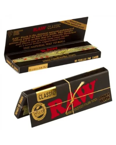 Папір для самокруток RAW Wide Black