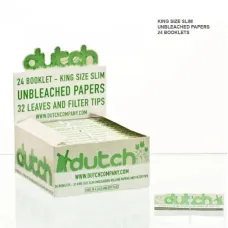 Папір для самокруток Dutch King Size + TIPS