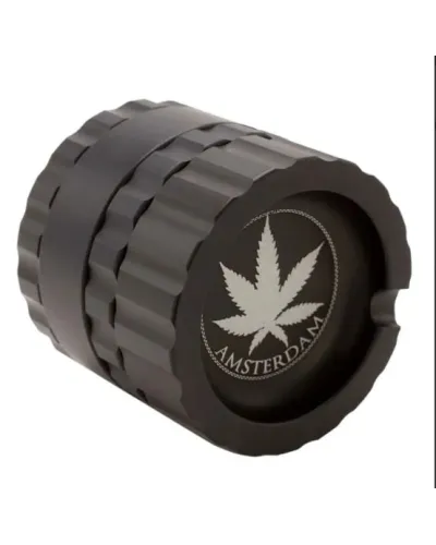 Гриндер металлический Amsterdam Black Grinder 4part d:63mm