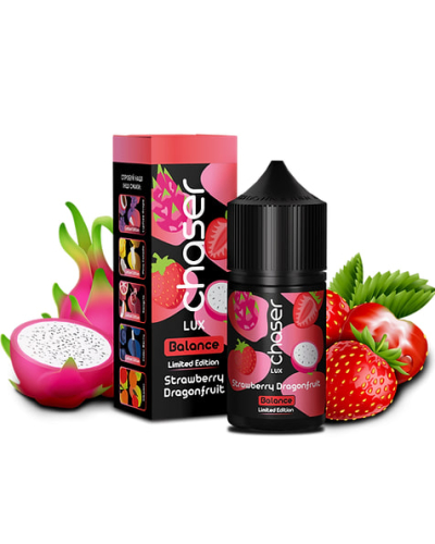 Жидкость Chaser LUX Strawberry Dragonfruit (Клубничный и питая) 30 ml 50 mg