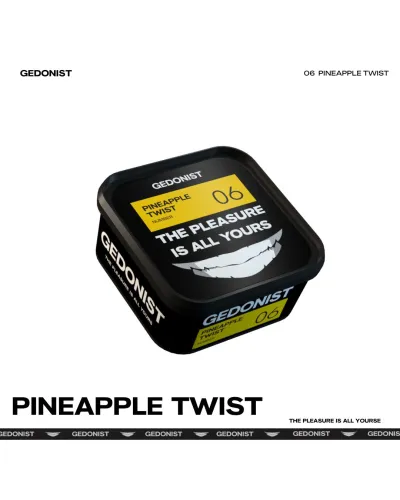 Табак GEDONIST 06 Pineapple Twist, 200гр