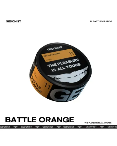 Табак GEDONIST 11 Battle Orange, 100гр