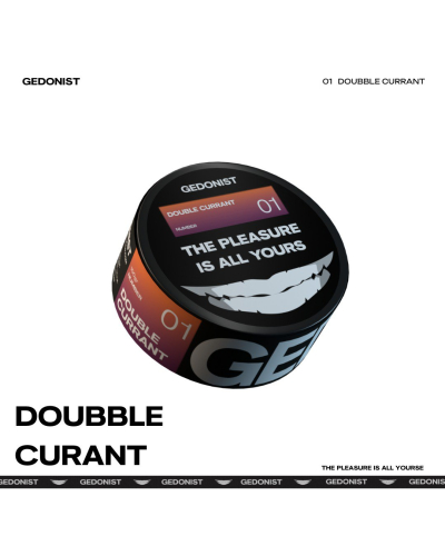 Табак GEDONIST 01 Double Currant, 100гр