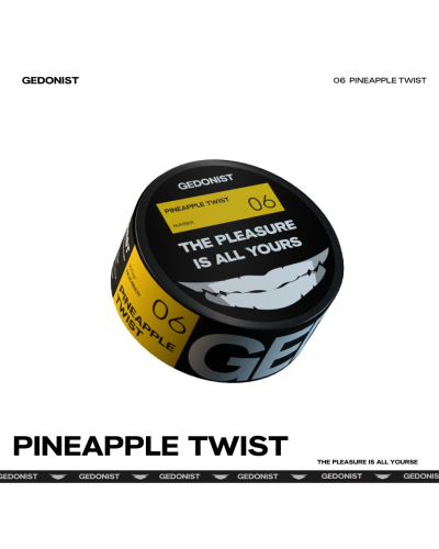 Табак GEDONIST 06 Pineapple Twist, 100гр
