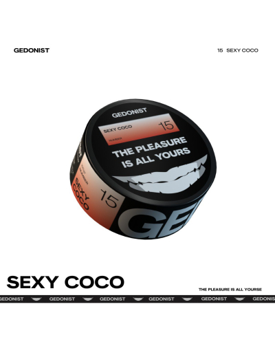 Табак GEDONIST 15 Sexy Coco, 100гр