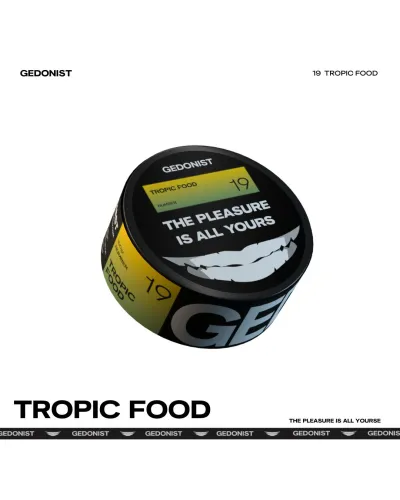 Тютюн GEDONIST 19 Tropic Food, 100гр