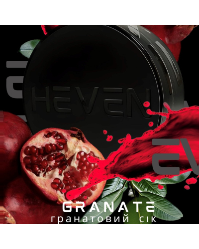 Тютюн Heven heavy Granate (Гранатовий фреш), 100гр