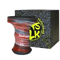 Чаша глиняная Personalka Bowl Red White